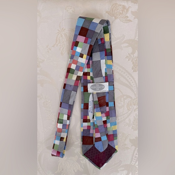 The Gallery Collection Paul Klee "Blossoming" Silk Neck Tie - Picture 2 of 2